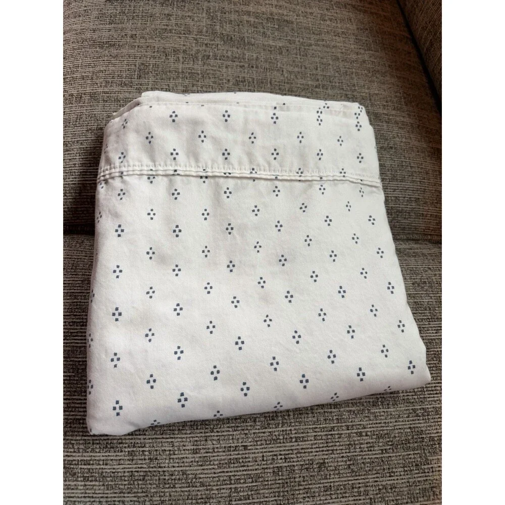 Queen Flat Sheet 400 Thread Count Printed Performance 100% Cotton Threshold!